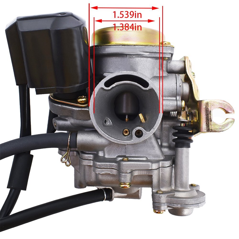 GY6 50cc 100cc Big Bore Carburetor Fit For 139QMB 139QMA Scooter Moped ATV 19mm
