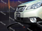 Silver Fog Lights Lamps Cover Trim Ring for 2010-2012 for Subaru Outback 2PCS