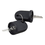 2PCS Ignition Switch Keys Compatible with EZGO RXV G&E #611282 605946 606993