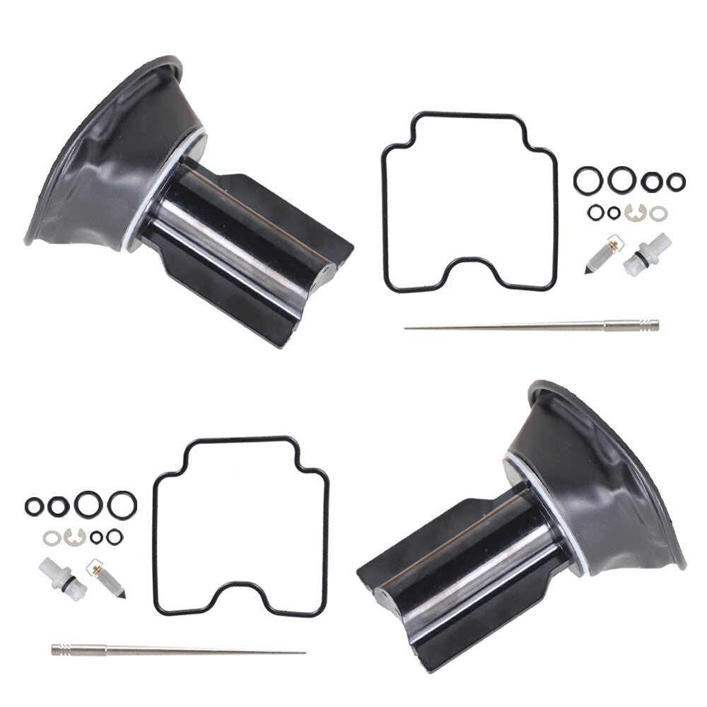2 Sets Carburetor Repair Kit Diaphragm for Yamaha XVS1100 V-Star 1999-2007