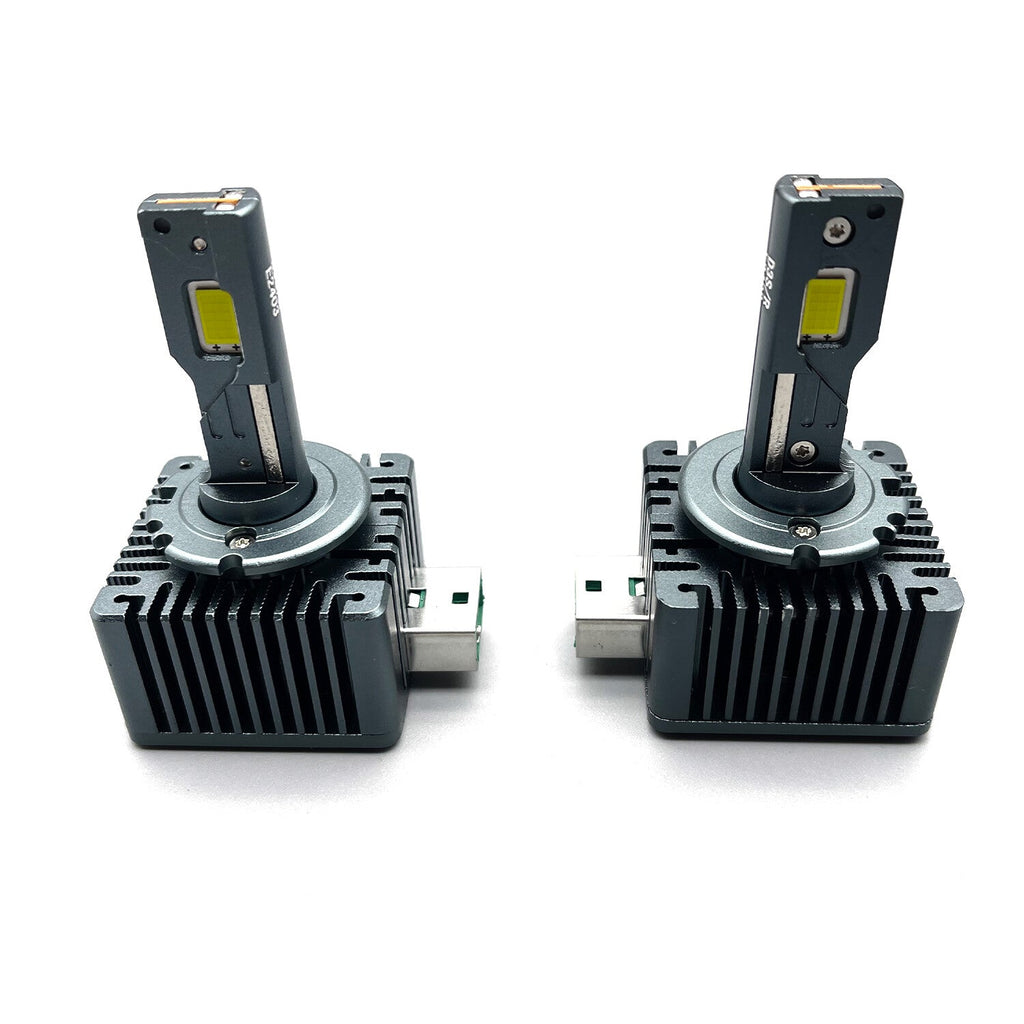 1 Pair D3S D3R LED Headlight Bulbs Kit 6500K White HID Xenon Conversion Lamp