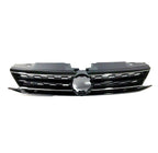 FiIT 2015-2018 VW MK6 JETTA MESH HEX HONEYCOMB UPPER GRILLE GRILL W/CHROME TRIM