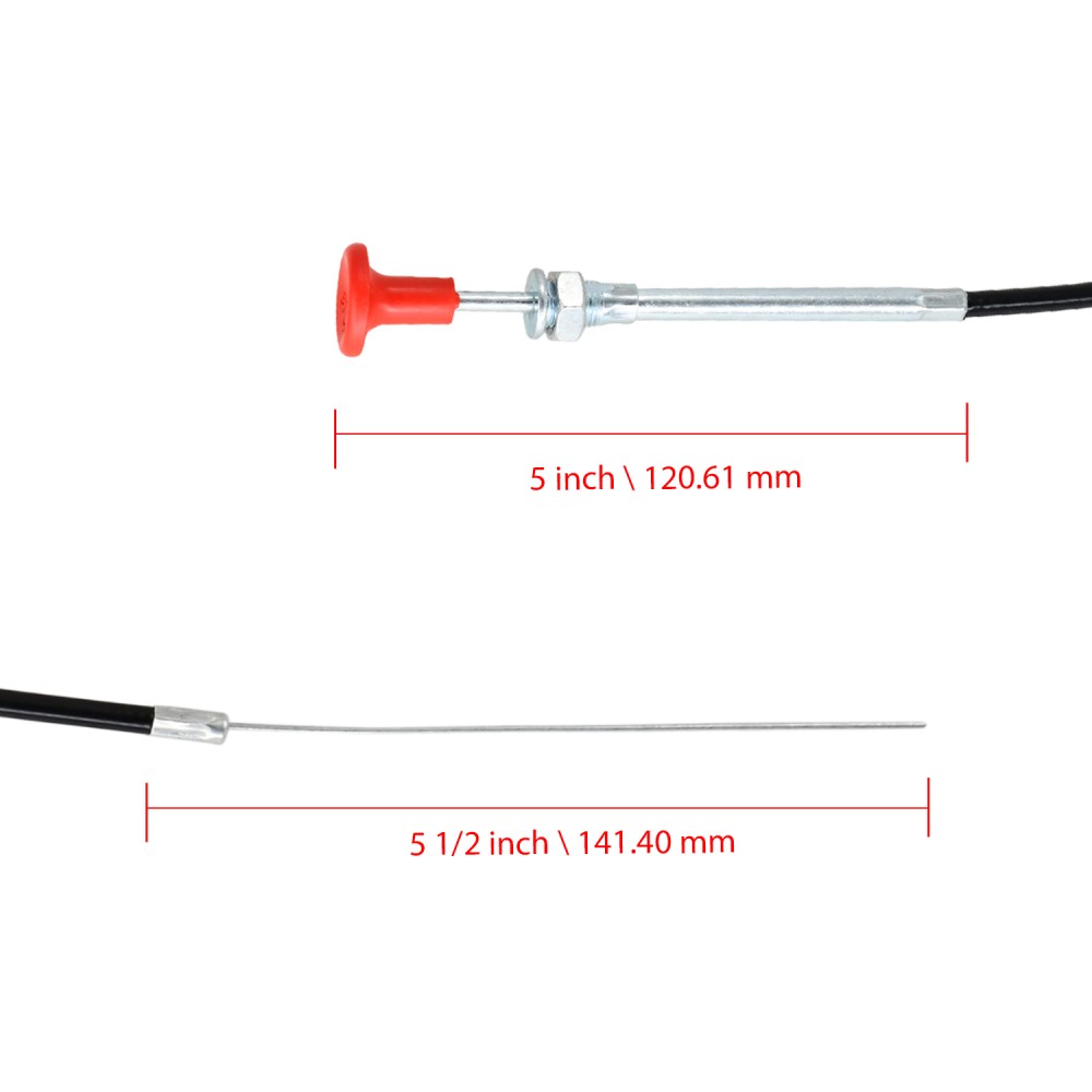 Fuel Stop Fuel Shut Off Cable E5NN9C331EA For Ford New Holland Tractor Models