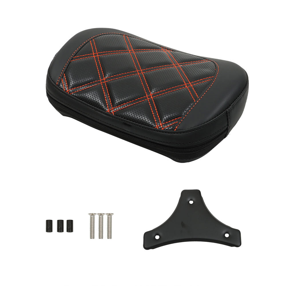 For Touring CVO Glide Street FLHXSE Passenger Sissy Bar Backrest Pad 1996-Up USA