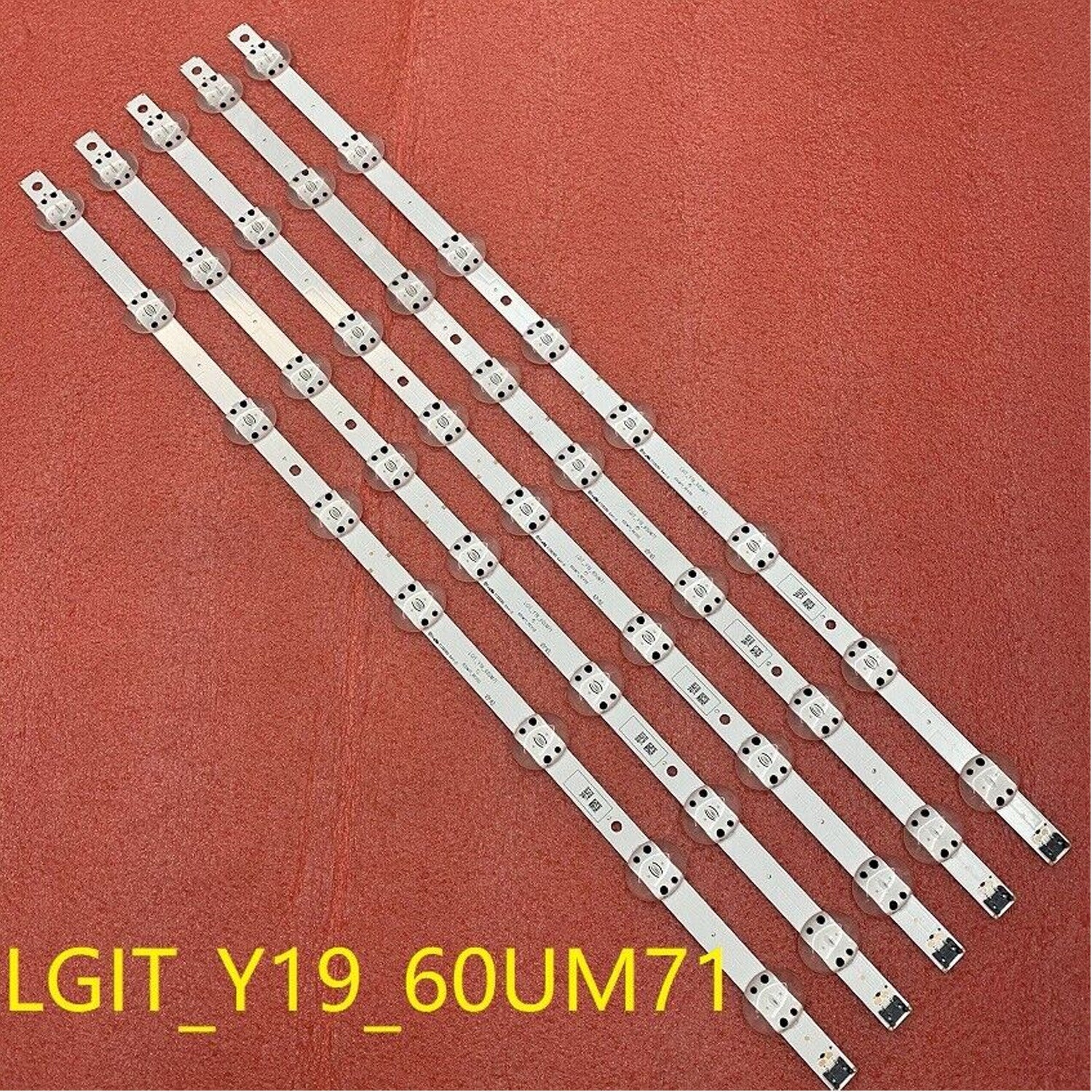 LED Strips Kit 5Pcs 60UM6900PUA 60UM6900DUB 60UN7000PUB 60UM7100PLB