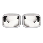 For 2008-2017 Freightliner Cascadia Chrome Hood Mirrors Cover LH RH Pair