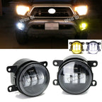 White/Yellow Dual Color 9W LED Fog Lights Lamps for Honda for Nissan for Subaru