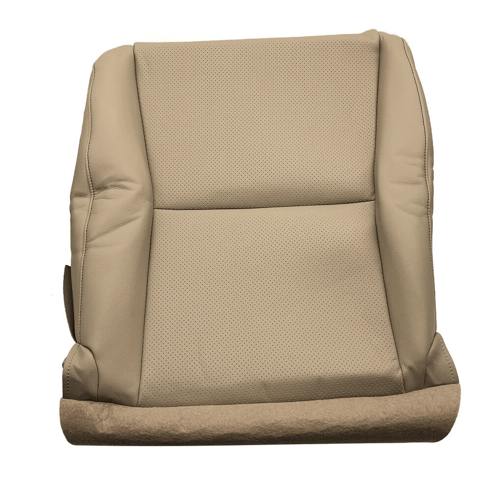 Driver Bottom Perforated Vinyl Seat Cover Tan for Lexus RX350 RX450H 2010 2015