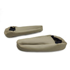 2pcs Seat Armrest Leather Cover Beige Tan for Lexus GX 470 2003 2009