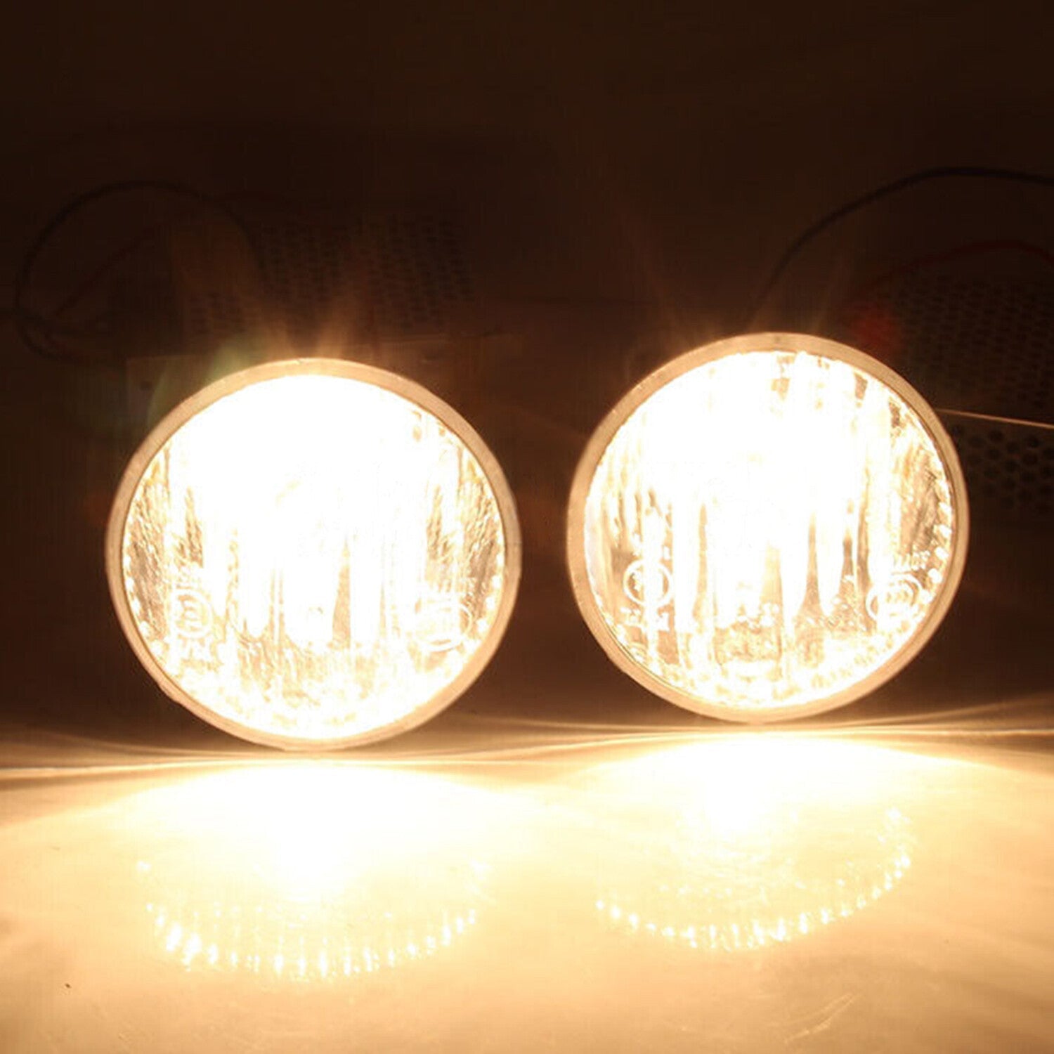Left Right Clear Lens Fog Light Lamp w Bulbs for Jeep Patriot 2011 2017