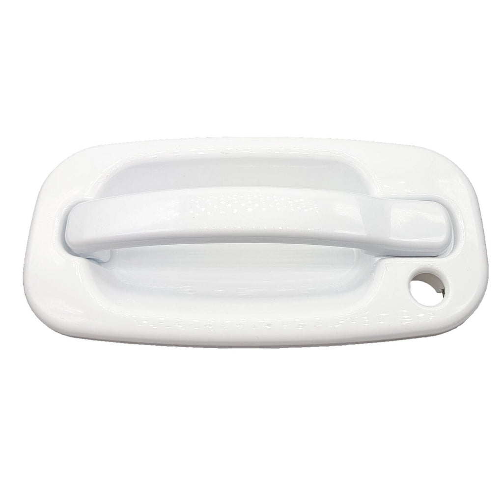 Door Handle Front Left Side Olympic White for Chevrolet Tahoe Suburban