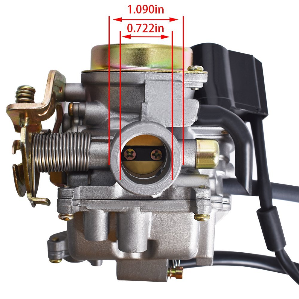 GY6 50cc 100cc Big Bore Carburetor Fit For 139QMB 139QMA Scooter Moped ATV 19mm
