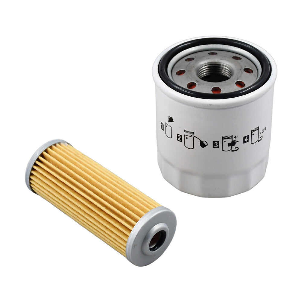 Oil and Fuel Filter kit M806418 MIU804763 for John Deere X495 X595 X740 X744