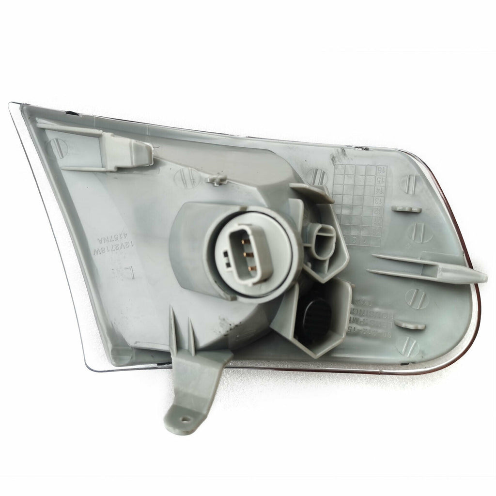Corner Signal Lights Lamps for Toyota Corolla 2001 2002 LE CE JDM Black Housing
