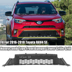 Front Bumper Lower Grille Grill Honeycomb for 2016-2018 for Toyota RAV4 SE
