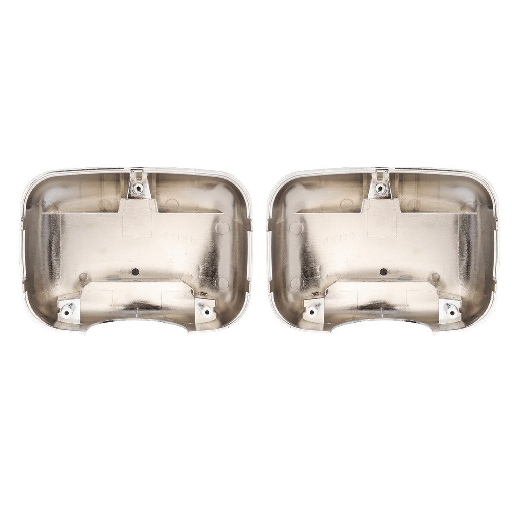 For 2008-2017 Freightliner Cascadia Chrome Hood Mirrors Cover LH RH Pair