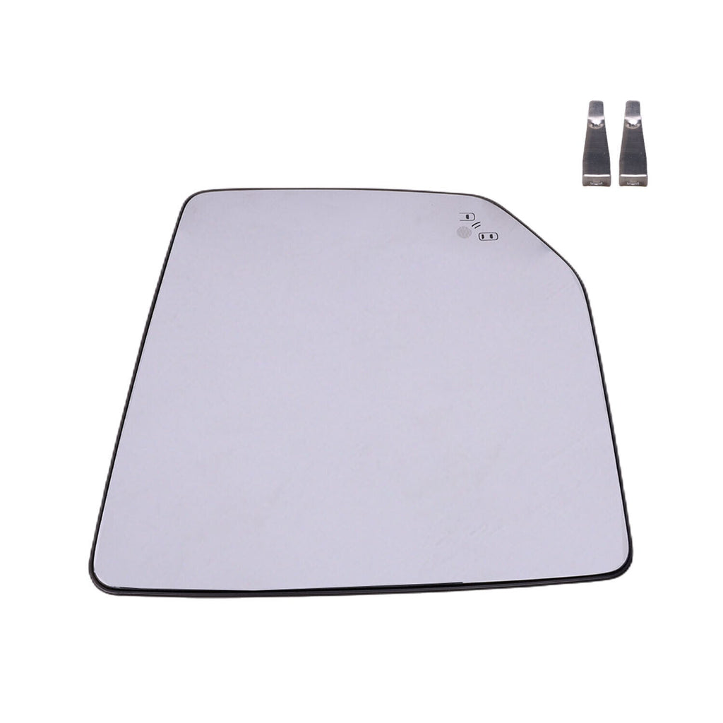Left Driver Side Mirror Glass Heated Blind Spot for 2015 2021 for Ford F 150