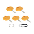 5pcs Ignition Keys For Cub MTD Troy Bilt Craftsman Lawnmower 625-05000 625-05002