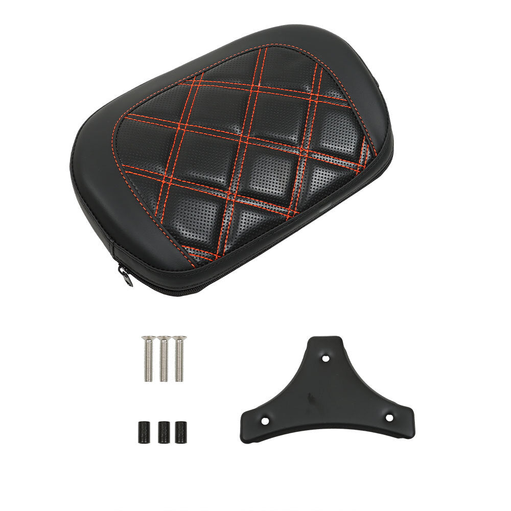 For Touring CVO Glide Street FLHXSE Passenger Sissy Bar Backrest Pad 1996-Up USA