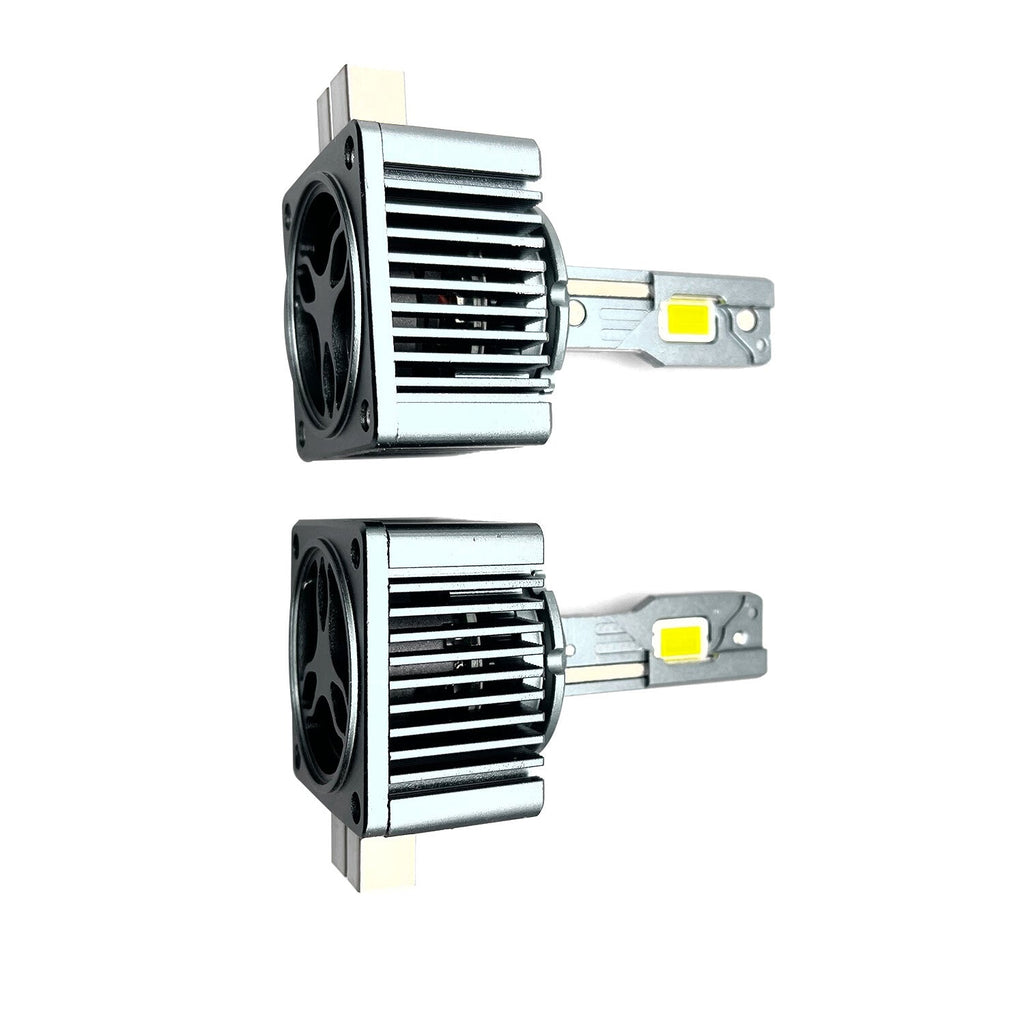 1 Pair D3S D3R LED Headlight Bulbs Kit 6500K White HID Xenon Conversion Lamp