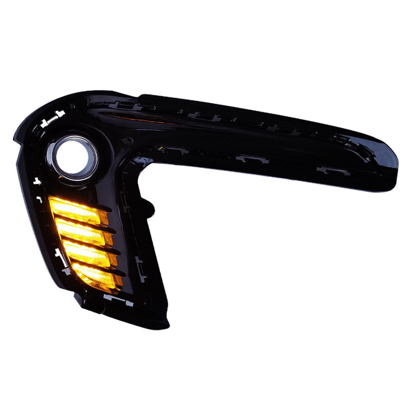 Front LED DRL Turn Signal Fog Lights Lamp for 2016-2018 for Hyundai Elantra