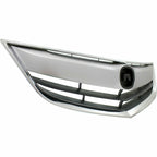 Front Upper Chrome Grill Mesh Grille for Acura ILX 2013 2014 2015 13 14 15
