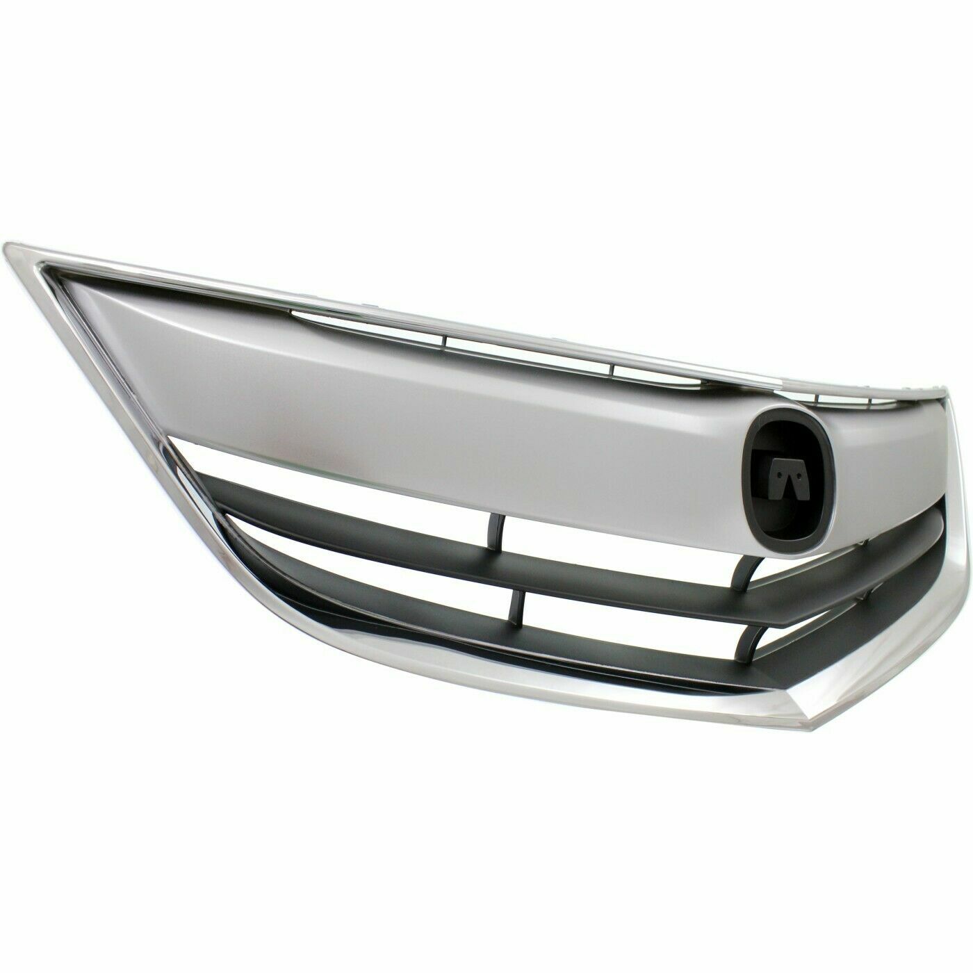 Front Upper Chrome Grill Mesh Grille for Acura ILX 2013 2014 2015 13 14 15