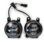 White/Yellow Dual Color 9W LED Fog Lights Lamps for Honda for Nissan for Subaru