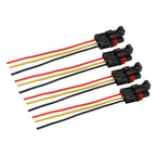 4PC Pulse Power Plug Pigtail Connector for Polaris Ranger Crew XP1000 RZR