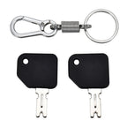51335040 Ignition Key 186304 for Mustang Daewoo Komatsu JLG Shuttlelift KM31166P