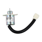 Stop Solenoid 12V 6242128M1 SA-5190-12 Compatible with Massey Ferguson Compact