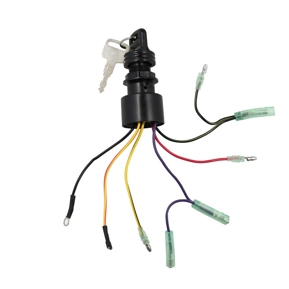 Boat Lgnition Key Switch 6 Wires For Mercury Outboard Control Box 87-17009A2