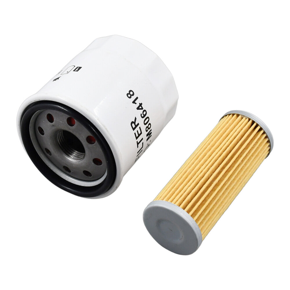 Oil and Fuel Filter kit M806418 MIU804763 for John Deere X495 X595 X740 X744