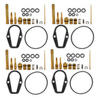 Four Carb Rebuild Kits Kit for Honda CB500 F CB500F CB 500 Carburetor Jet