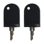 2PCS Ignition Switch Keys Compatible with EZGO RXV G&E #611282 605946 606993
