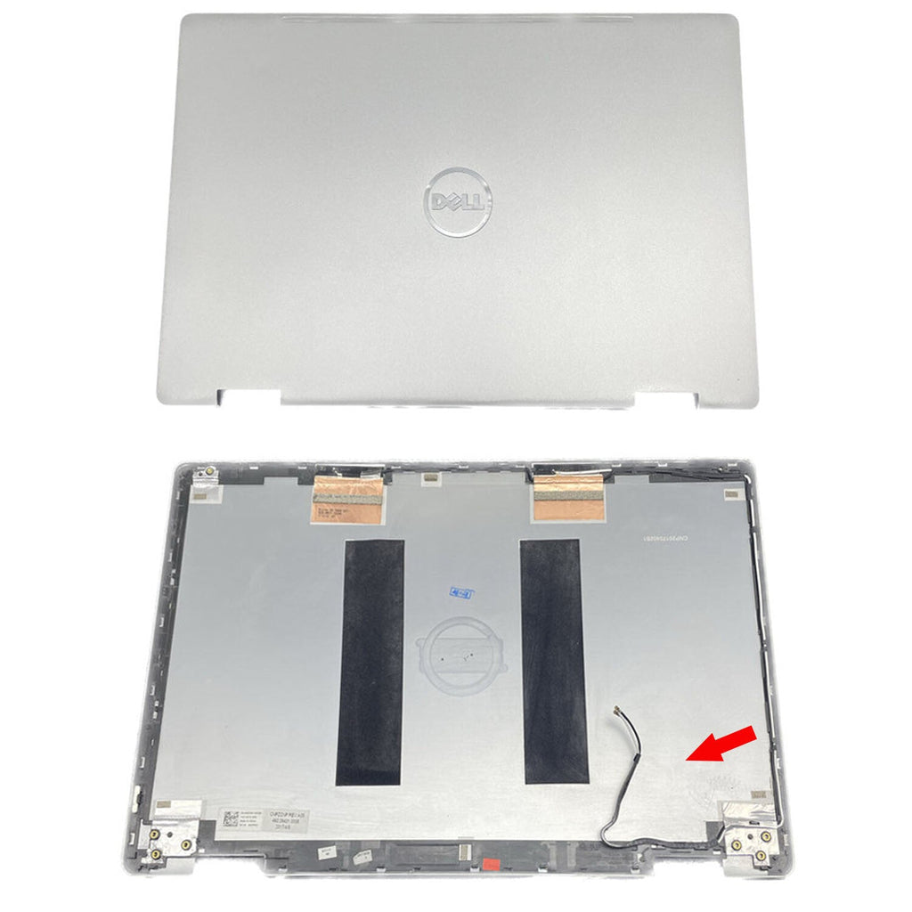 0GCPWV Silver Back Cover Top Rear Lid for Dell Inspiron 15MF 7000 7569 7579