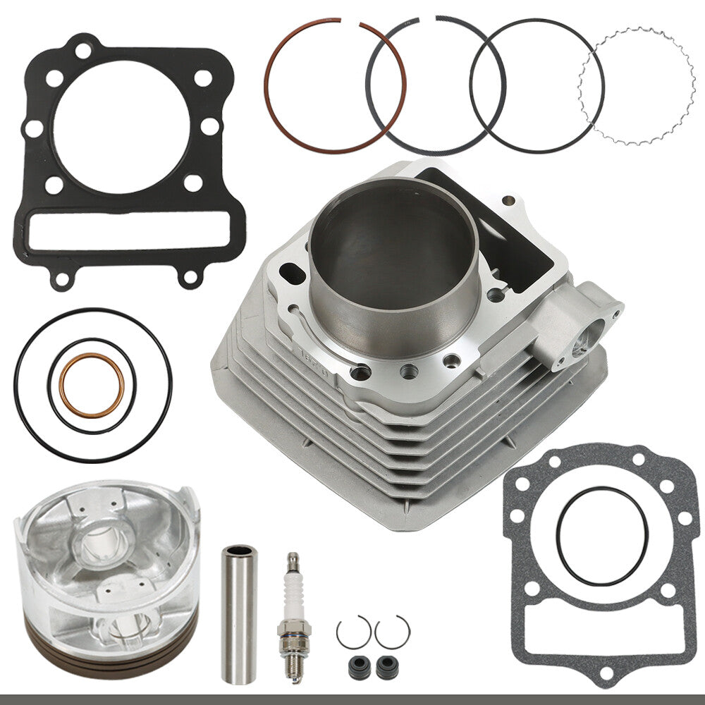 For Kawasaki Bayou 300 KLF300B 2x4 Cast Engine Cylinder Piston Kit 1989-2005