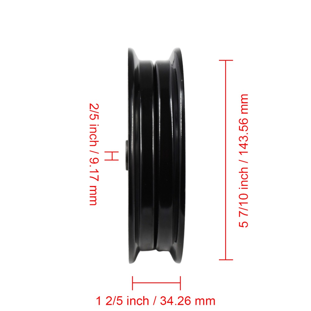 For Ariens Gravely 07351200 IDLER, FLAT - 5.00" X .75" 07345600