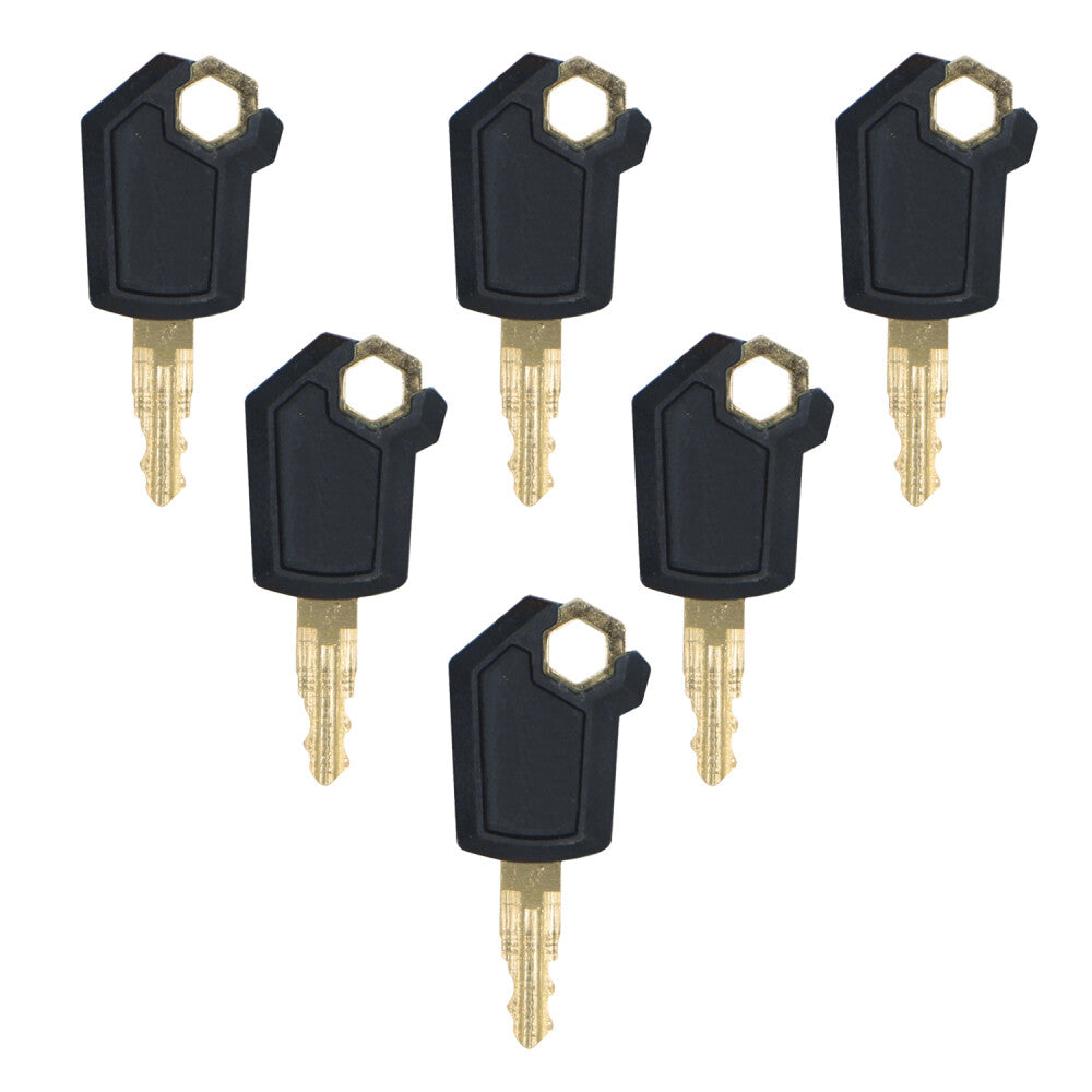 6PCS Ignition Keys 5P8500 For Caterpillar Heavy Equipment Replace 5P8500 Key