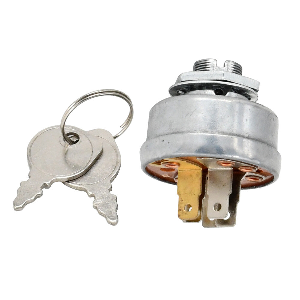 045898 Ignition Switch & 2 Key for Hustler Big Dog Super Z, Mini Z, Mini FasTrak