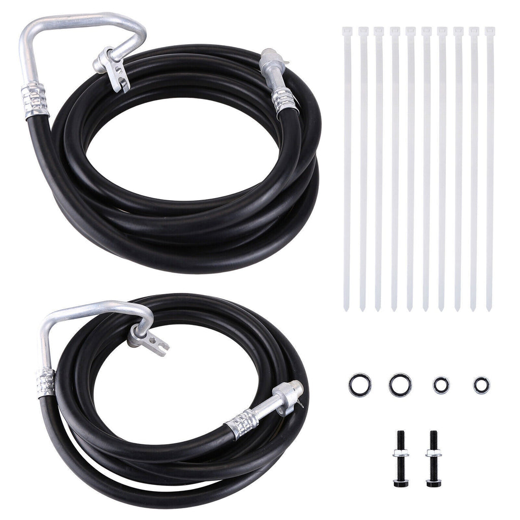 SU33468 Rear AC Line Set Aux AC Hose Kit for Chevy Suburban 2007 2014