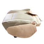 Driver Passenger Leather Bottom Seat Cover Tan for Ford Expedition 2007 2014