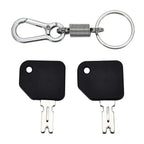 51335040 Ignition Key 186304 for Mustang Daewoo Komatsu JLG Shuttlelift KM31166P
