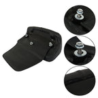 Backrest Pad Orange Stitching For Touring CVO Street Glide Road Glide 2009+ USA