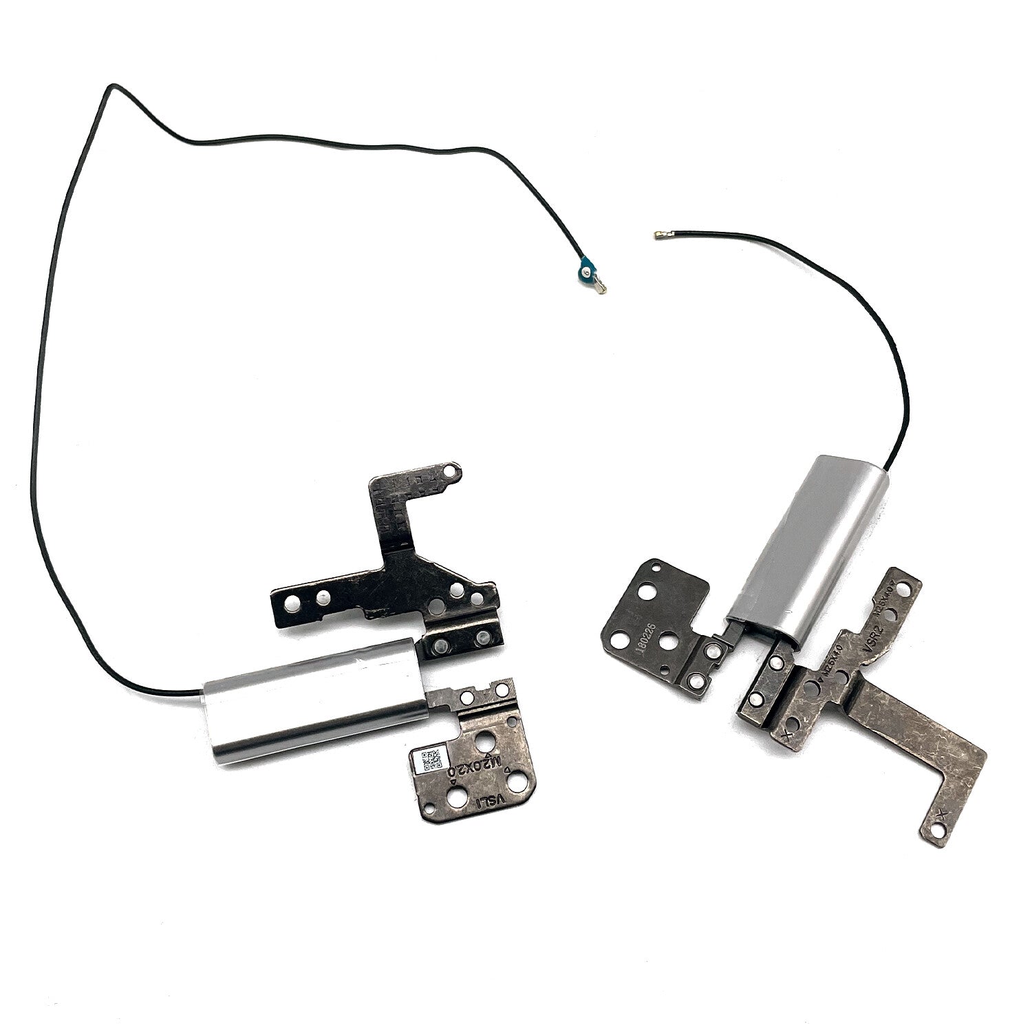 LCD Hinges L and R With Antenna for Lenovo Yoga 730 13IKB 730 13IWL Silver