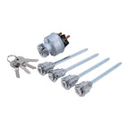 5Pcs Door Lock Cylinder Set with 4 Keys for Mack R Series Truck 1967 2005