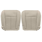 Driver Passenger Leather Bottom Seat Cover Tan for Ford Expedition 2007 2014