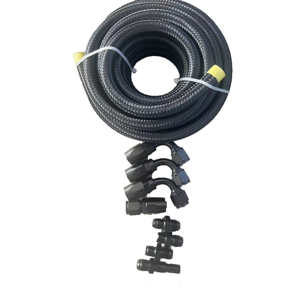 Automatic Transmission Cooler Line Nylon Steel Braided for GM 4L80E 6AN