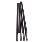 Left Right Front Rear Door Outer Belt Weatherstrip 4Pcs for Dodge Ram 1500 5500