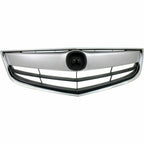 Front Upper Chrome Grill Mesh Grille for Acura ILX 2013 2014 2015 13 14 15